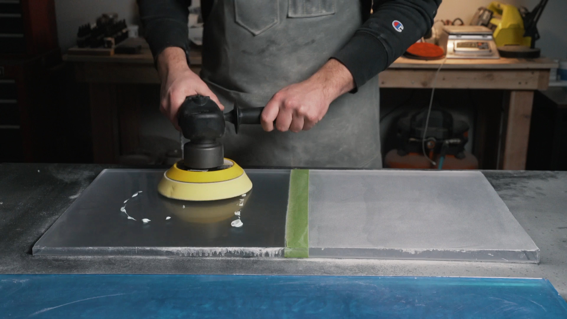 How To Fix Uneven Epoxy Resin Epoxy Countertop DIY